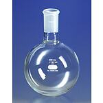PYREX 500mL Heavy Wall Short Neck Boiling Flask, Round Bottom, 24/40 Standard Taper Joints (4320C-500)