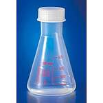 100mL Reusable Plastic Narrow Mouth Erlenmeyer Flask, PLymethylpentene with GLㅡ40 PP Screw Cap (4990P-100)