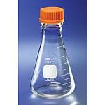 PYREX 2L Wide Mouth Erlenmeyer Flasks, with GL45 Screw Cap (4995-2L)