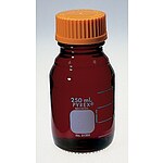 PYREX Low Actinic 1L Round Media Storage Bottles, with GL45 Screw Cap (51395-1L)