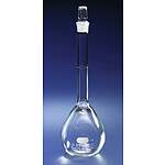 PYREX 25mL Economy Volumetric Flasks, Glass Standard Taper Stopper (5641-25)