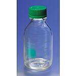 PYREXPLUS PVCㅡCoated 2L Round Media Storage Bottles, with GL45 Screw Cap (61626-2L)