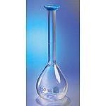 PYREX VISTA 2000mL Class B, Volumetric Flask with PLyethylene SnapㅡCap (70581-2L)