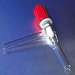 PYREX 0ㅡ3mm Plain Bore Rotaflo TwoㅡWay 90° Angle Stopcock (7473-3)