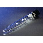PYREX 10mL Heavy Duty Conical Centrifuge Tubes with White Graduations, Screw Cap (8142-10)