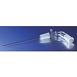 PYREX 105° Angle Vacuum Suction Tube Receiver Adapter with 24/40 Joints (8945-24)