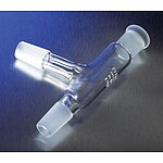 PYREX ThreeㅡWay Angle Connecting Adapter with 19/22 Standard Taper Joints (9000-19)