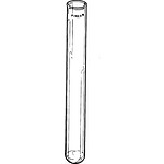 PYREX 25x200mm Heavy Wall Rimless Ignition Tube (9860-25)