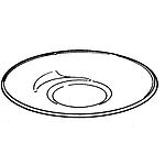 PYREX 100mm Diameter Plain Watch Glass/Beaker Cover (9985-100)
