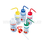 약품식별 광구 세척병 (Chemical Labeled Wide-Mouth Washing Bottle)