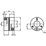 싱글디스크 플렉시블 커플링 (XHS-39C)