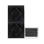 쏠라화살표경고등 2구 (LD-8021)