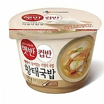 (법인전용) 즉석식품 햇반 컵반 황태국밥 170g 24개입 CJ제일제당