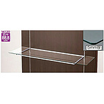 10R 유리 선반 세트 W120cm 오버행 타입 유리 5mm 두께
