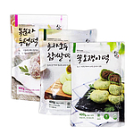 복분자두텁떡&녹차호두찹쌀떡&쑥오쟁이떡