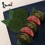 울어매 모시잎송편&복분자송편&모시잎개떡