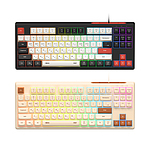 저소음 멤브레인 유선 키보드 (MK87)