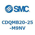 슬림형 실린더/가이드 로드형 CQM 시리즈 (CDQMB20-~)