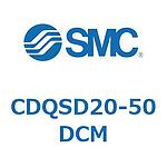 슬림형 실린더/컴팩트 타입 CQS 시리즈(CDQSD20-5~)