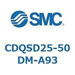 슬림형 실린더/컴팩트 타입 CQS 시리즈(CDQSD25-5~)