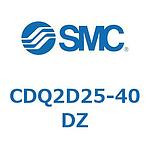 슬림형 실린더 CQ2 시리즈(CDQ2D25-~DZ~)