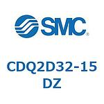 슬림형 실린더 CQ2 시리즈(CDQ2D32-15DZ-~)