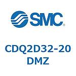 슬림형 실린더 CQ2 시리즈(CDQ2D32-20DMZ-~)