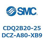 슬림형 실린더 CDQ2B20-25