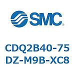 슬림형 실린더 CDQ2B40-75
