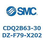 슬림형 실린더 CDQ2B63-30