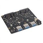 라즈베리파이 X852 듀얼 SSD 확장 보드 (EZ-0077)