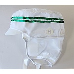 (법인전용) (원일식품 전용) 위생모(WI.백색.녹2줄)