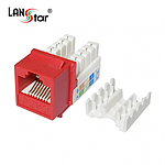CAT.6 키스톤잭 모듈 (LS-6KTVM-U1RD)
