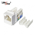 CAT.6 키스톤잭 모듈 (LS-6KTVM-U1WH)