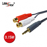AV 젠더 케이블 (LS-AVGC-1STM2RF-0.15M)