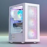 카운터 D475F46T 라이젠5 7500F RTX4060Ti 게이밍 데스크탑 PC (화이트)(FD)
