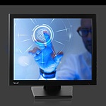 WELL 170B-IQ 10GRT 17형 올인원터치 산업용PC[i5-10210U+정전식터치스크린]