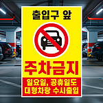 주차금지 표지판