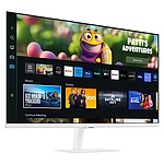 삼성전자 스마트모니터 화이트 M5 S27DM501 27형(68.6cm) IOT 미러링 Dex SmartThings