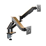 클램프.홀타입 듀얼 가스스프링 암, NX-LDT51-C024U (NX1203) (17~35형)
