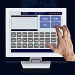 WELL 172LED TA 600 화이트 터치 (감압식 터치ㅣ스탠드 TA형ㅣ600cd/㎡)