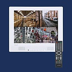 WELL 121LED CCTV B 화이트 (화이트ㅣ스탠드 B형)