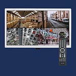 WELL 215LED CCTV B 화이트 (화이트ㅣ스탠드 B형)