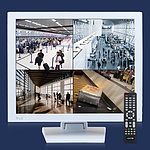 WELL 192LED CCTV A 350 화이트 (스탠드 A형ㅣ350cd/㎡)