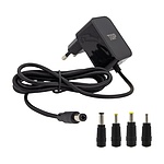 아답터, 100-240V / 5V 2A SMPS 다용도용 4종 젠더 세트 HT-AD127