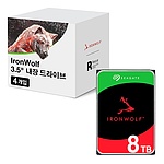 IRONWOLF PRO HDD 8TB ST8000NT001 멀티팩 (3.5HDD/ SATA3 /7200rpm /256MB /PMR) (4PACK)