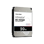 Ultrastar HDD 20TB DC HC560 WUH722020ALE6L4  (SATA3/ 7200rpm/ 512MB/ CMR/ 5년)