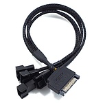 JC-SATA TO 4PWM Y(PWM 팬용 전원케이블)
