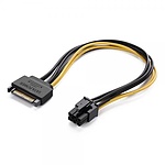 SATA to VGA 6P 전원 변환 케이블 0.15M (T-S-VGA6)