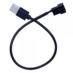 (T-PWM-UMF) USB(수) TO 3P 4P PWM(수) 30CM 변환케이블